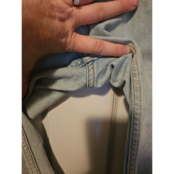 Cos relaxed fit straight leg light wash jeans size 28 - Picture 3 of 6